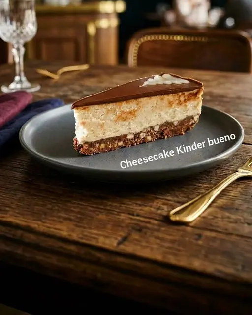 Cheesecake Kinder Bueno